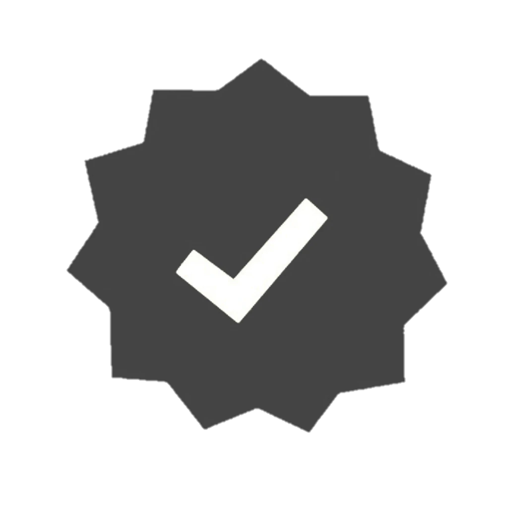 Verified checkmark